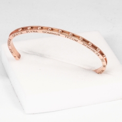 Bracciale inciso Fides...