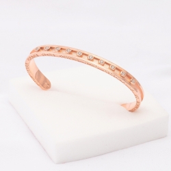 Bracciale a rilievo Fides...
